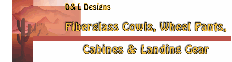 Cowls, wheel pants, cabines, landing gear